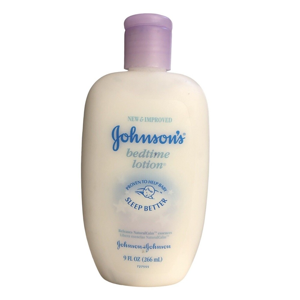 Original Johnsons bedtime baby lotion natural calm (1 bottle) Discontinued New
